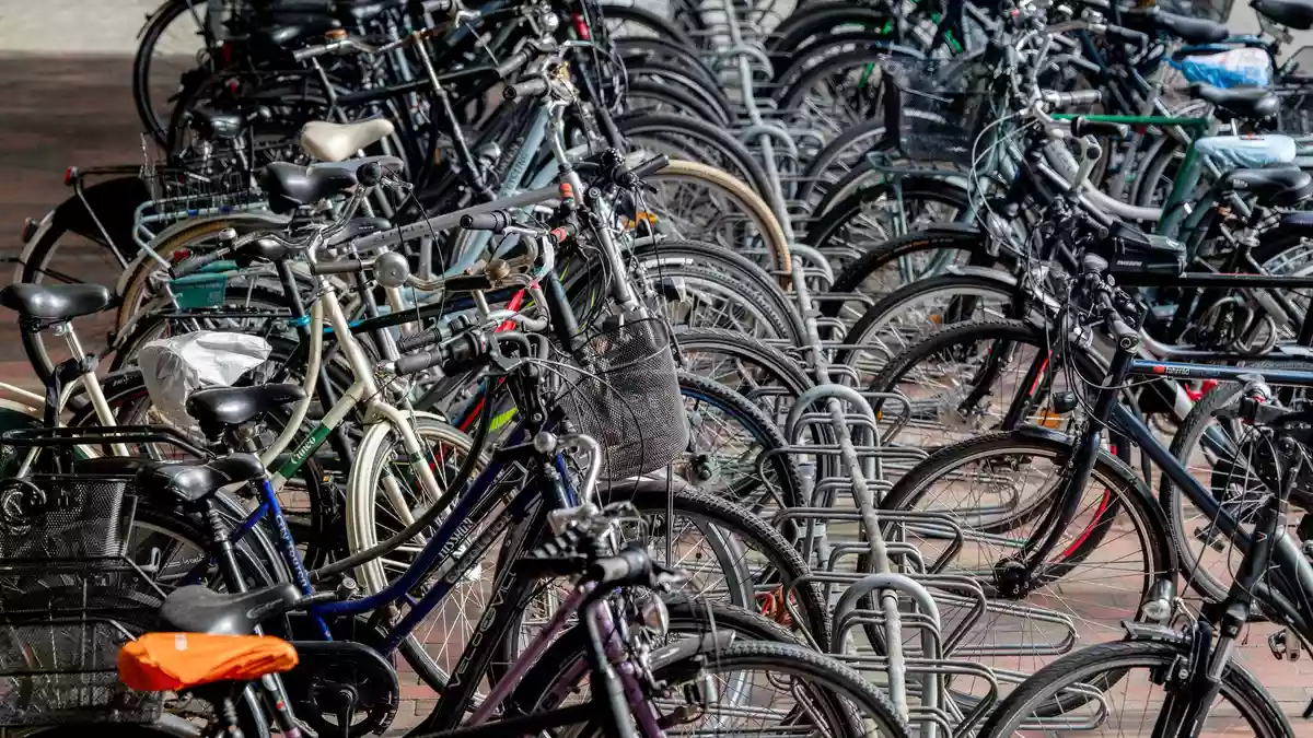 Statistisch besitzt jeder Mensch in Deutschland mehr als ein Fahrrad. Mietangebote haben es da schwer. (Archivbild)  - Bild: Hauke-Christian Dittrich/dpa