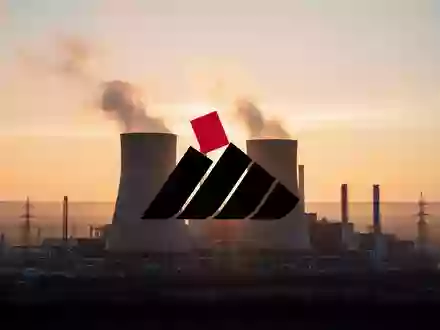 Abstrakte Darstellung einer modernen Energieanlage bei Sonnenuntergang als Symbol für Dividendenzahlungen im Energiesektor. - Foto: über boerse-global.de