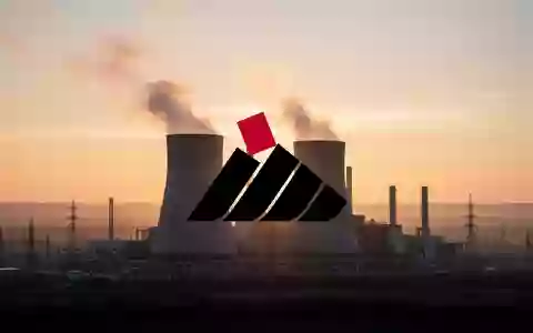 Abstrakte Darstellung einer modernen Energieanlage bei Sonnenuntergang als Symbol für Dividendenzahlungen im Energiesektor. - Foto: über boerse-global.de