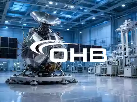 Hochmoderne Weltraumsonde in einer sauberen Montagehalle für Satellitentechnik. - Foto: über boerse-global.de
