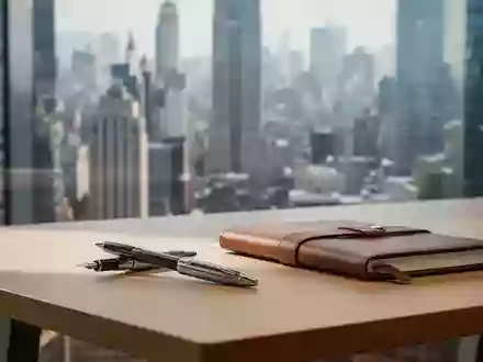 Ein hochwertiger Füllfederhalter auf einem minimalistischen Schreibtisch vor einem unscharfen Büro-Hintergrund. - Foto: über boerse-global.de