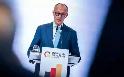 Kanzler Merz: «Damit experimentiert man nicht.» - Foto: Michael Kappeler/dpa