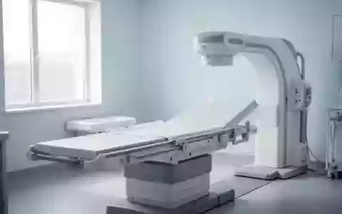Ein steriler, leerer Behandlungsraum in einer kardiologischen Klinik mit natürlichem Licht. - Foto: über boerse-global.de