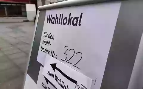 Berliner Wahllokal am 12.02.2023 - Foto: via dts Nachrichtenagentur