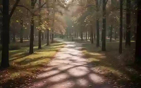Ein ruhiger, sonnendurchfluteter Parkweg zwischen herbstlichen Bäumen als Symbol für einen gesunden Lebensstil. - Foto: über boerse-global.de