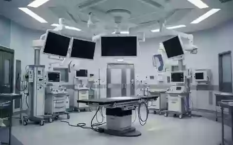 Ein moderner Herzkatheter-Laborraum mit medizinischer Bildgebungstechnik und Deckenstativen ohne Personal. - Foto: über boerse-global.de
