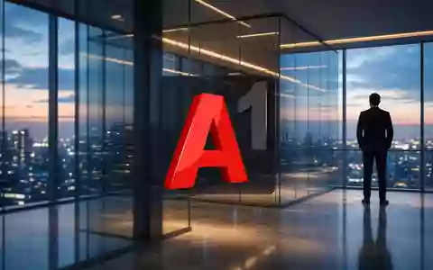 Moderne Büroarchitektur bei Sonnenuntergang als Symbol für die Telekommunikationsbranche und unternehmerische Verhandlungen - Foto: über boerse-global.de