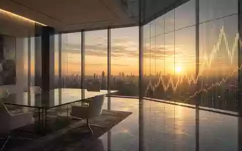 Abstraktes Bürointerieur bei Sonnenuntergang zur Darstellung von Unternehmensführung und Marktgeschehen. - Foto: über boerse-global.de