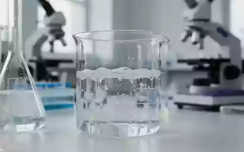 Ein Labor-Glasgefäß mit einem strukturierten Gel-Substrat in einer sterilen Forschungsumgebung. - Foto: über boerse-global.de