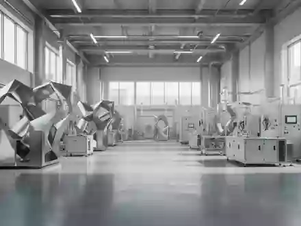 Ein moderner, minimalistischer Industrieforschungsraum mit polierten Betonböden und natürlichem Lichteinfall. - Foto: über boerse-global.de