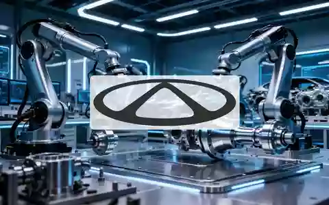 Abstrakte Darstellung moderner Automobiltechnologie und Ingenieurskunst in einer hochmodernen industriellen Umgebung. - Foto: über boerse-global.de