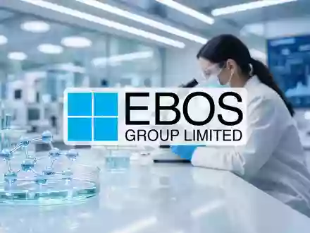 Abstraktes, professionelles Bild einer modernen Logistikumgebung im Gesundheitssektor mit Fokus auf Stabilität. - Foto: über boerse-global.de