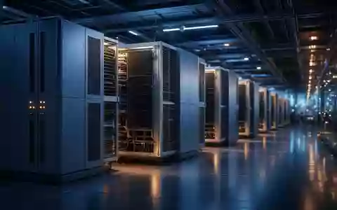 Moderne Rechenzentrum-Infrastruktur mit Fokus auf Energieeffizienz und Hochleistungstechnik in einer industriellen Umgebung. - Foto: über boerse-global.de