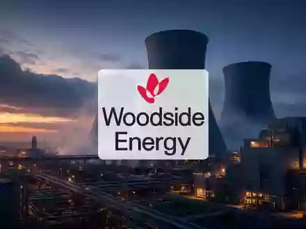 Moderne Industrieanlagen der Energiewirtschaft in atmosphärischem Dämmerlicht als Symbol für strategischen Wandel. - Foto: über boerse-global.de