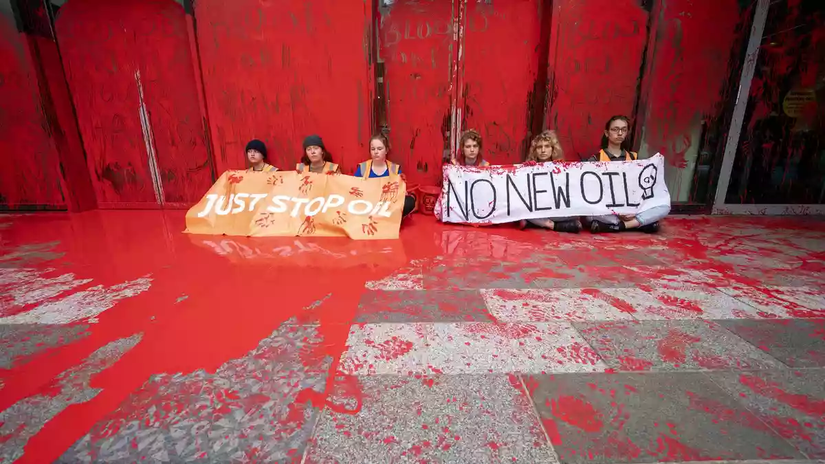Das Projekt sorgte bereits für viele Proteste von Klimaaktivisten. (Archivbild) - Bild: Jane Barlow/PA Wire/dpa