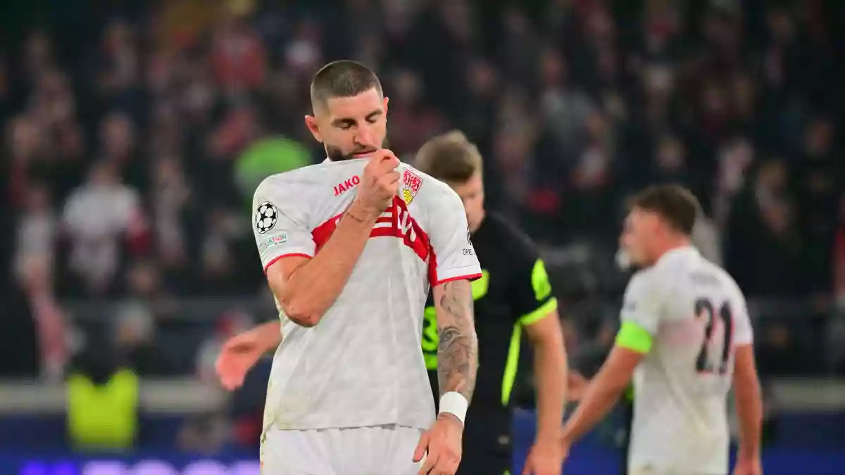 Vergab in der Schlussphase gegen Madrid eine Großchance: Jeff Chabot. - Bild: Jan-Philipp Strobel/dpa