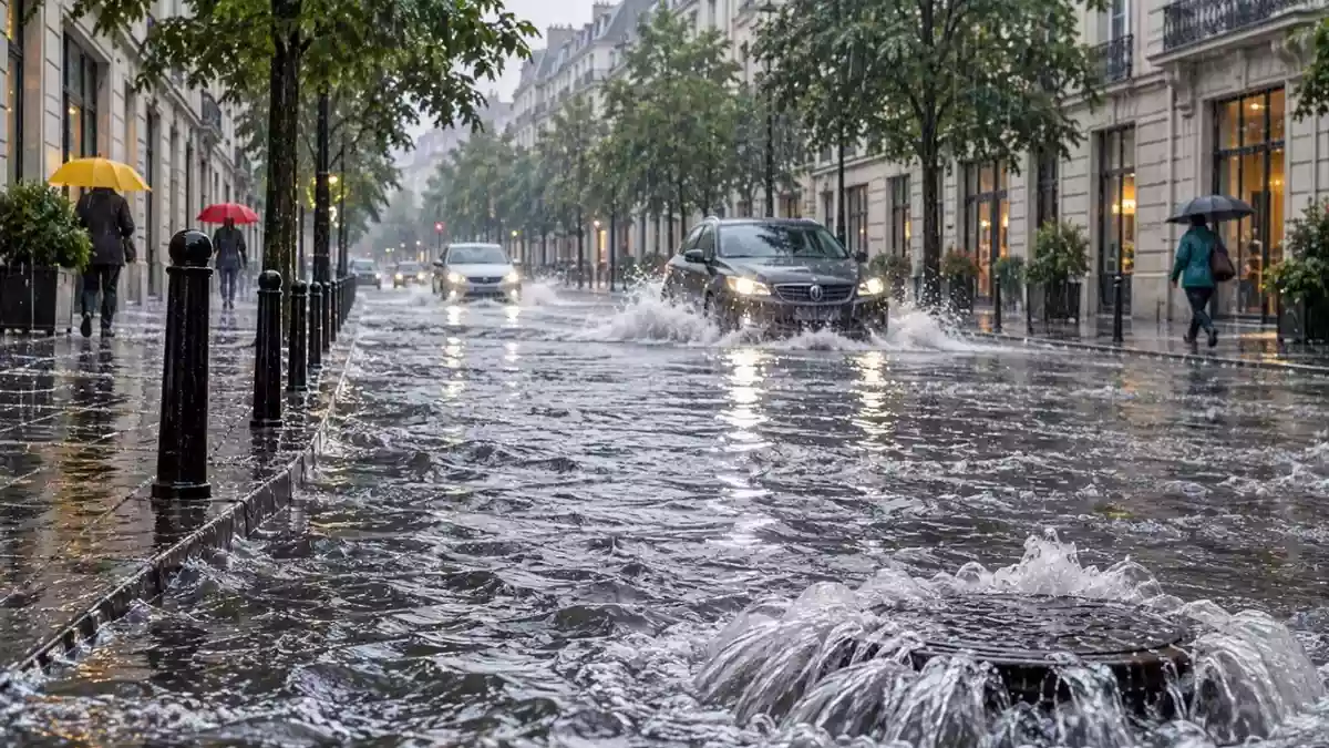 Wenn Regen zur Flut wird: Schutzmaßnahmen gegen Starkregen für Städte und Kommunen - Bild: presseportal.de