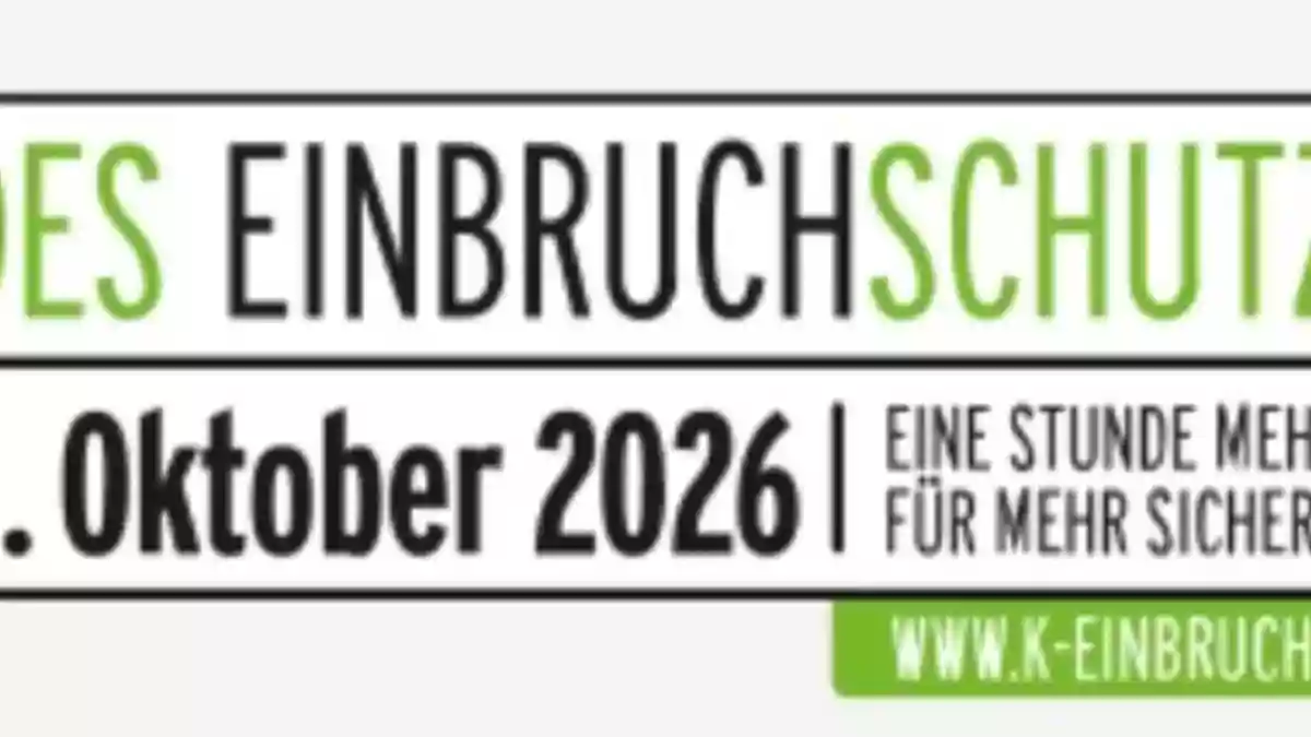 POL-LG: ++ "Machen Sie es Einbrechern schwer!" ++ "Tag des Einbruchschutzes - 25.10.26" -> Termine für individuelle Beratungen zu Hause ++ Vorankündigung: Infos auch am 01.11.26 beim "Blaulichttag" ++ - Bild: presseportal.de