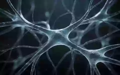 Abstrakte Darstellung biologischer Signalwege und neuronaler Strukturen in einer dunklen, organischen Umgebung. - Foto: über boerse-global.de