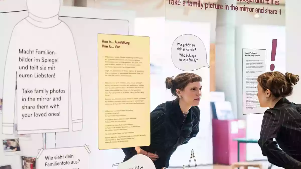 Wie geht Familie? Neue Ausstellung "Familienbande. How to Family" im Museum für Kommunikation Frankfurt - Bild: presseportal.de
