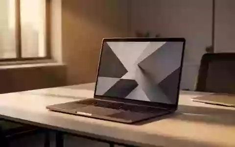 Ein minimalistischer, moderner Arbeitsplatz mit einem Laptop in warmem, natürlichem Licht. - Foto: über boerse-global.de