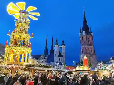 Weihnachtsmarkt (Archiv) - Foto: via dts Nachrichtenagentur