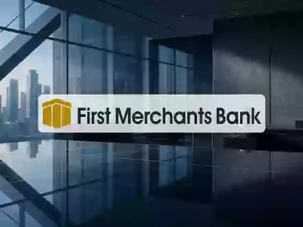 Moderne, minimalistische Bankarchitektur bei Tagesanbruch, die finanzielle StabilitĂ€t und Erholung symbolisiert. - Foto: ĂŒber boerse-global.de