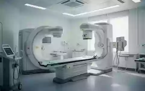 Ein steriler, modern gestalteter Untersuchungsraum in einer Klinik mit medizinischer Ausstattung in neutraler Umgebung. - Foto: über boerse-global.de
