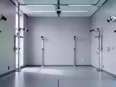 Ein minimalistisches, modernes Forschungslabor mit Sensortechnik in einer ruhigen, professionellen Umgebung. - Foto: über boerse-global.de