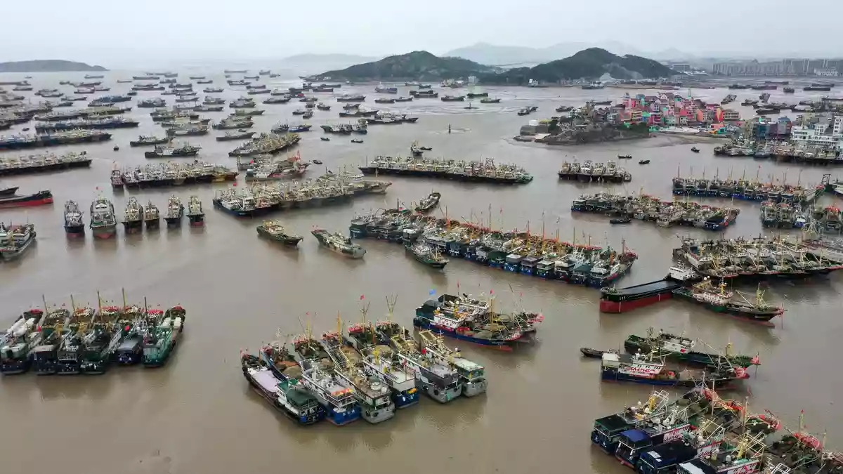 Ostasien wird jedes Jahr mehrfach von Taifunen heimgesucht.  - Bild: -/XinHua/dpa