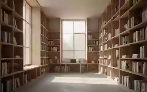 Ein heller, minimalistischer Bibliotheksraum mit Holzregalen und einfallendem Tageslicht als Symbol für geistige Aktivität. - Foto: über boerse-global.de