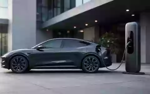 Modernes Elektroauto an einer Ladestation in einer urbanen Umgebung - Foto: über boerse-global.de