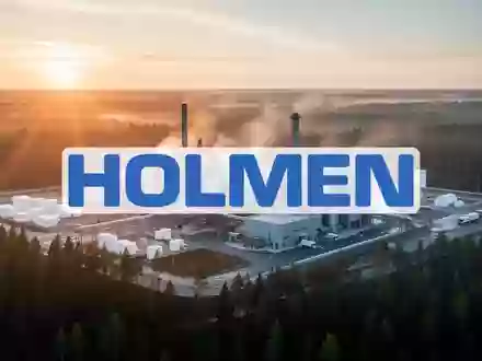 Moderne industrielle Papier- und Forstwirtschaftsanlage in der Morgendämmerung als Symbol für die Holzindustrie. - Foto: über boerse-global.de