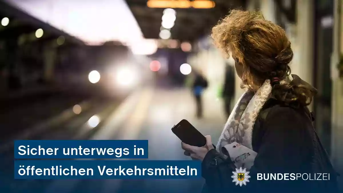Bundespolizeidirektion München: Sicher unterwegs in die Herbstferien - Bundespolizei gibt Tipps für Bahnreisende - Bild: presseportal.de