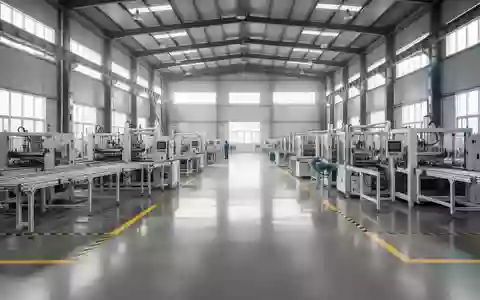 Eine saubere, moderne Industriehalle in Vietnam mit organisierter Produktionsausrüstung und Sicherheitsmarkierungen am Boden. - Foto: über boerse-global.de