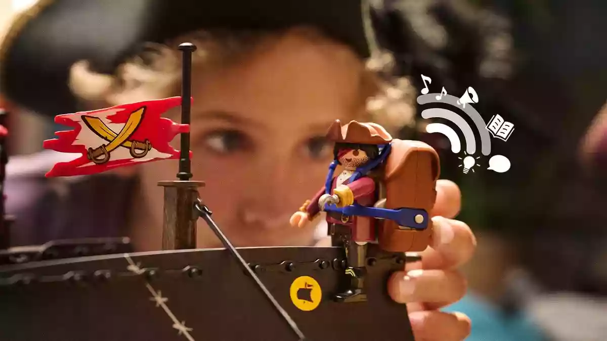 Drei von vier Eltern wünschen sich kreatives Spiel ohne Bildschirm: Playmobil hi! nutzt Technologie als Kreativitätsbooster - Bild: presseportal.de