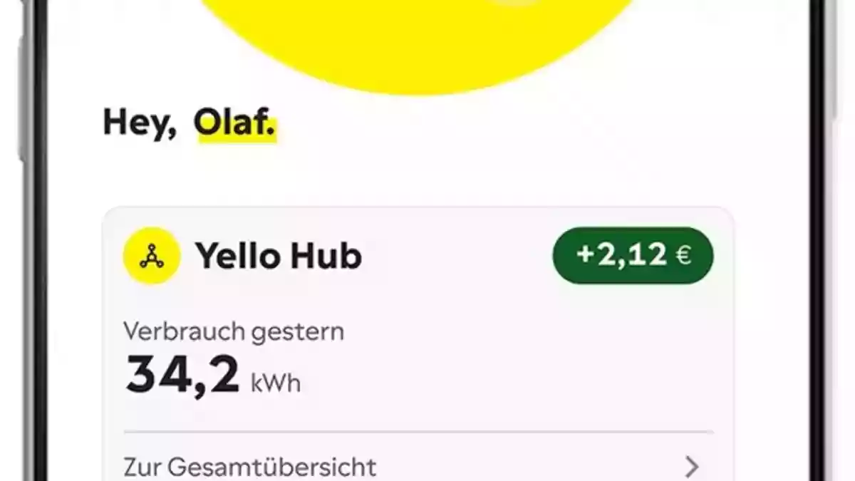 Mit dem Yello Hub die Energie zuhause smart steuern - Bild: presseportal.de