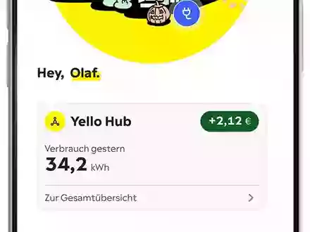 Mit dem Yello Hub die Energie zuhause smart steuern - Foto: presseportal.de