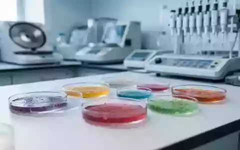 Laborumgebung mit Petrischalen auf einem Labortisch in einem medizinischen Forschungslabor. - Foto: über boerse-global.de