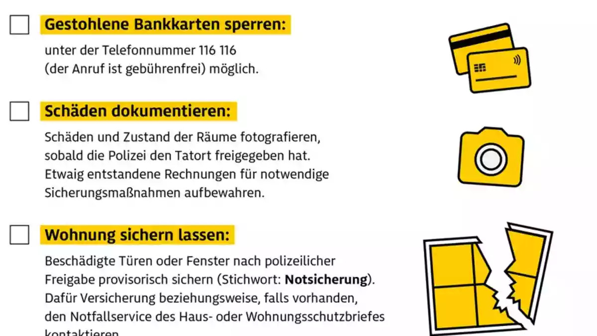 Nach dem Einbruch: Wer sichert Tür und Fenster? - Bild: presseportal.de