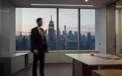 Ein professionelles Büro mit Blick auf eine Skyline bei Dämmerung, das eine seriöse Finanzatmosphäre vermittelt. - Foto: über boerse-global.de