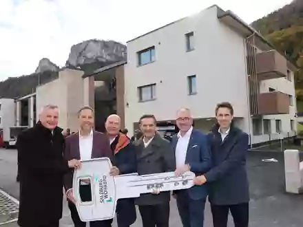 SWB - Übergabe-Salzstadlstraße 1 - Foto: Salzburg Wohnbau über pressetext.de