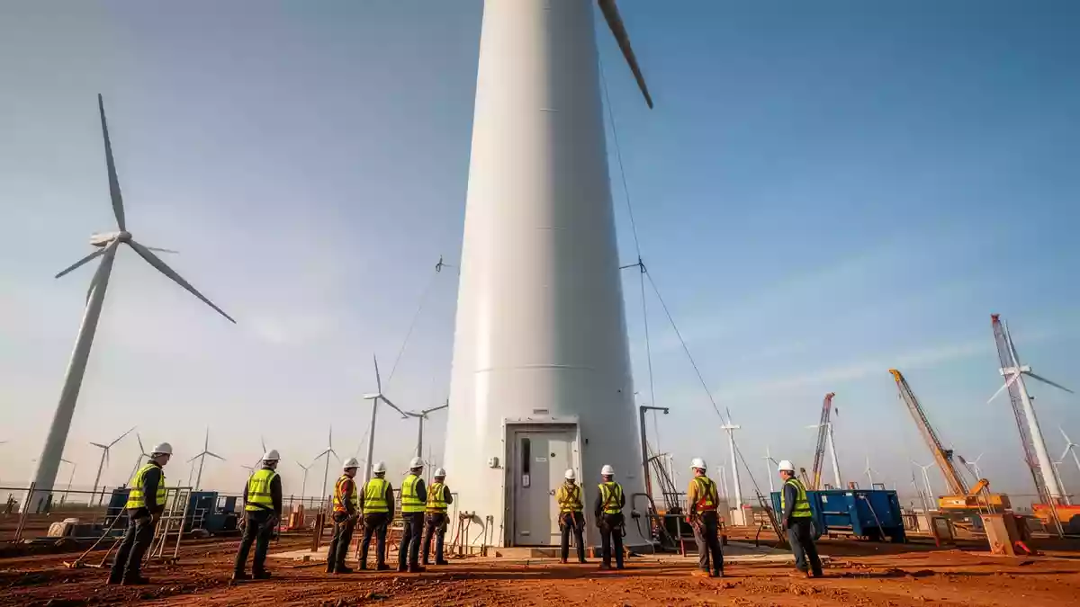 Goldwind beendet Turbinenmontage in Georgien, Tests stehen noch aus
