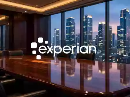 Abstrakte Darstellung eines modernen Konferenzraums mit Blick auf ein Finanzviertel zur Dämmerung - Foto: über boerse-global.de