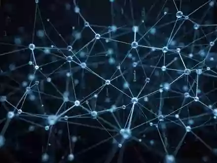 Abstraktes Netzwerk aus digitalen Knoten und Linien als Symbol für Sicherheitsrisiken in der Datenverschlüsselung. - Foto: über boerse-global.de