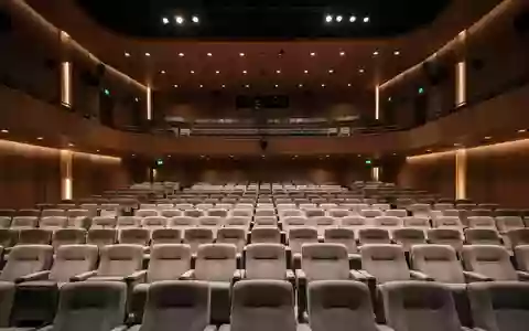 Ein moderner, leerer Theatersaal mit ordentlichen Sitzreihen in einer ruhigen, atmosphärischen Beleuchtung. - Foto: über boerse-global.de