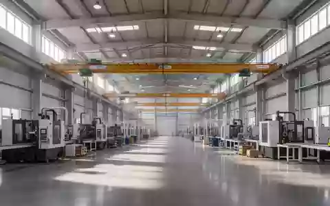 Weitläufige, moderne Industriehalle mit komplexen Fertigungsanlagen und hohen Decken in einer Fabrik in Georgia. - Foto: über boerse-global.de
