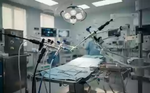 Moderner, steriler Operationssaal mit laparoskopischer Ausrüstung in einer Klinik. - Foto: über boerse-global.de