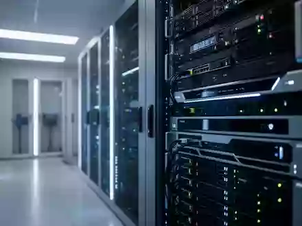 Moderne Server-Infrastruktur in einem technologisch hochwertigen Rechenzentrum. - Foto: über boerse-global.de