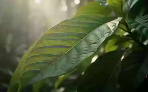 Nahaufnahme von sattgrünen Blättern des Banaba-Baums in natürlichem Licht - Foto: über boerse-global.de